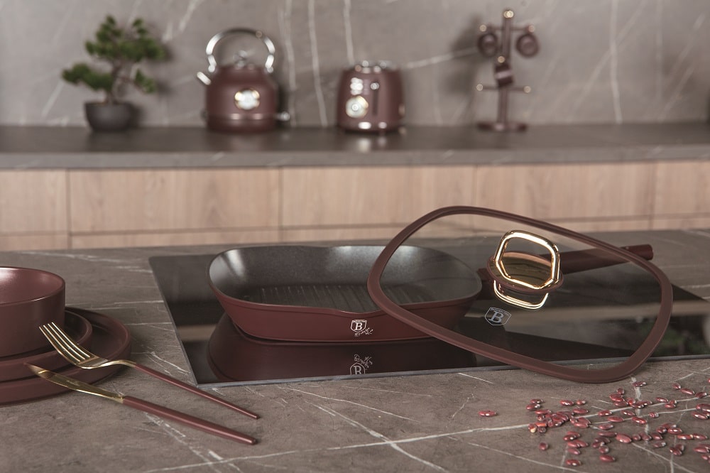 Berlinger Haus Leonardo grill tava s poklopcem BH-8037 - Slika 3