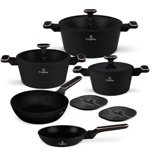Berlinger Haus Black Rose set posuđa 10/1 BH-8362