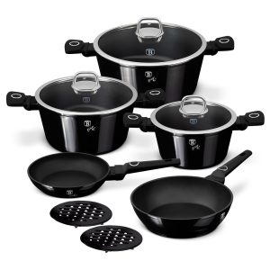 Berlinger Haus Black set posuđa 10/1 BH-8231