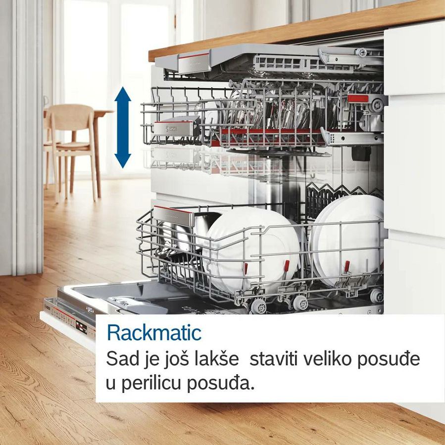 Bosch ugradbena perilica posuđa SMV4ENX06E WiFi EfficientDry - Slika 3